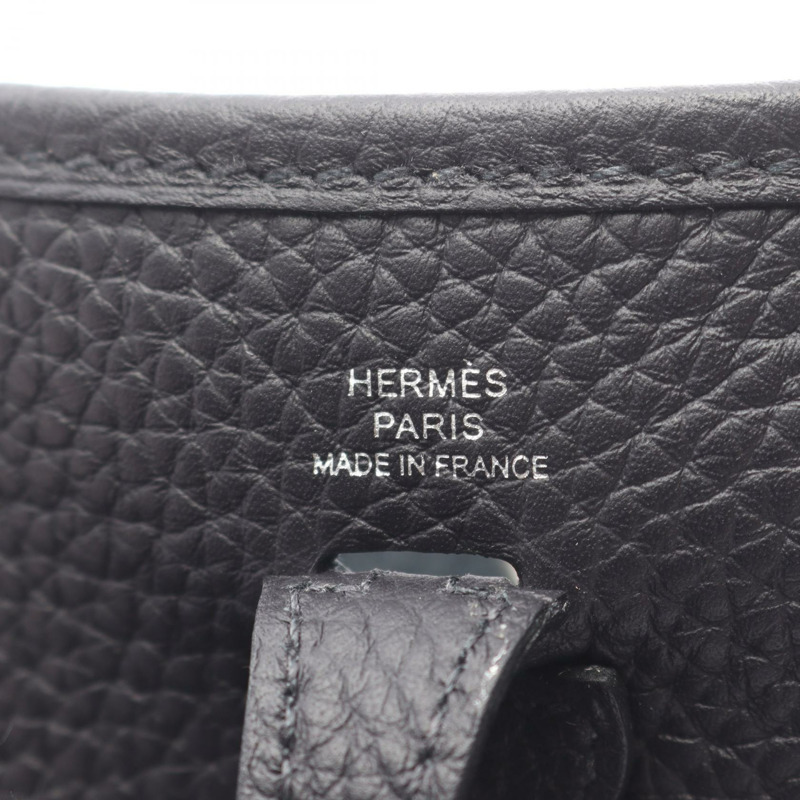 愛馬仕 Evelyne Amazon TPM 單肩斜背包 Clemence 皮革 Caban 二手 B-3