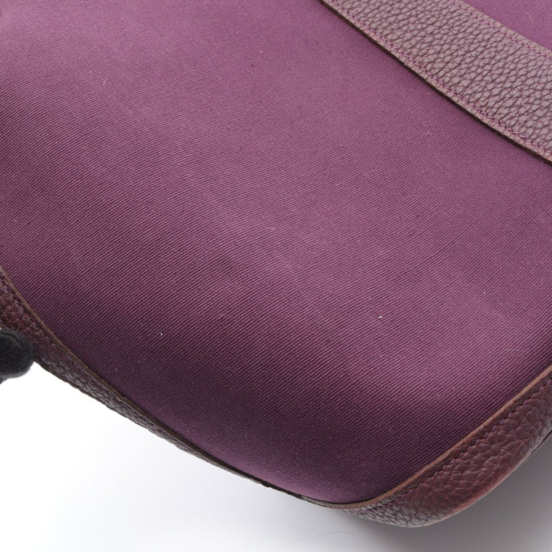 愛馬仕 Garden party PM 手提包，O Toile 帆布，卡西斯色皮革，SHW-7