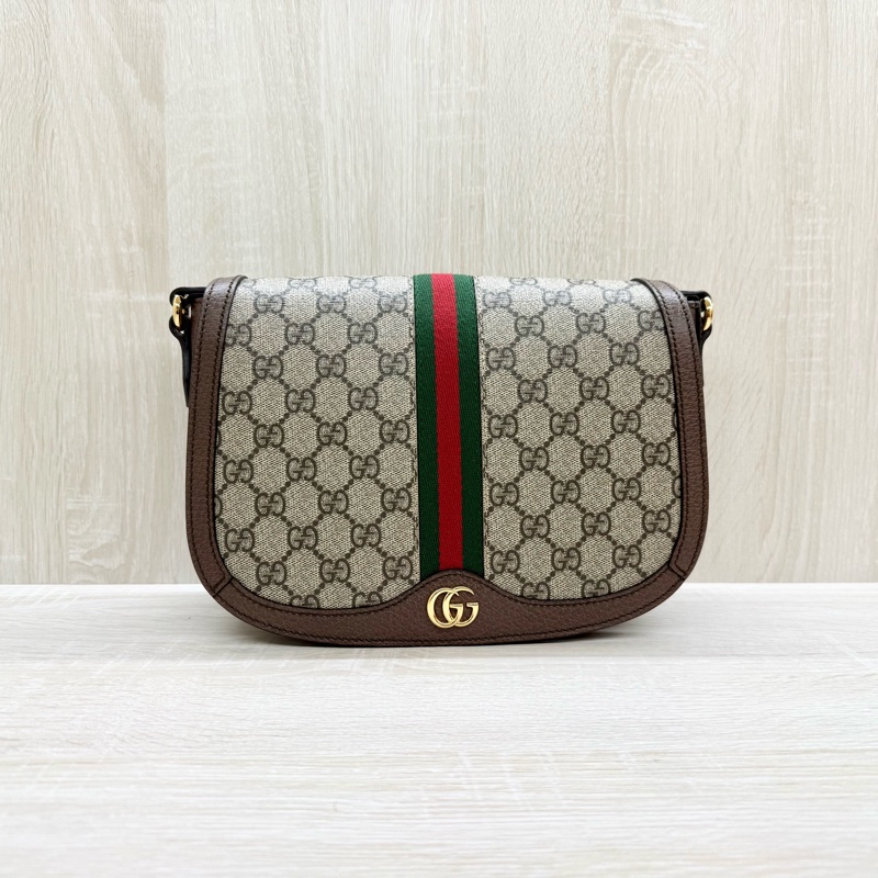 GUCCI 原花Ophidia系列GG小號肩背包 601044-1