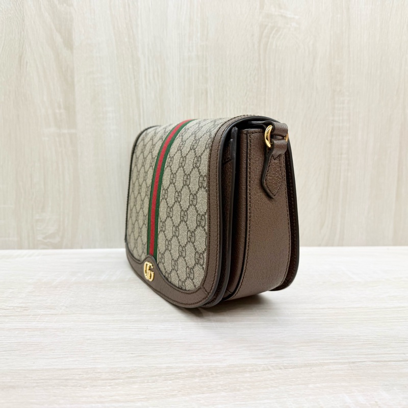 GUCCI 原花Ophidia系列GG小號肩背包 601044-3