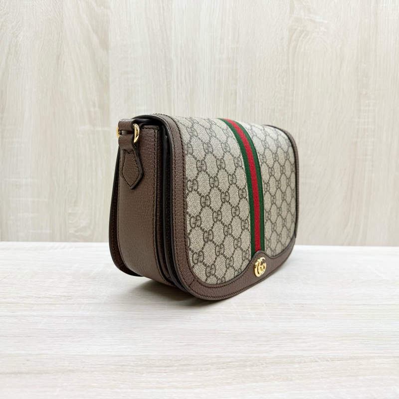 GUCCI 原花Ophidia系列GG小號肩背包 601044-4