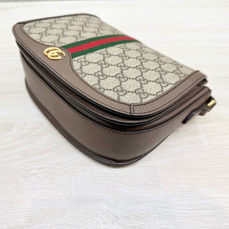 GUCCI 原花Ophidia系列GG小號肩背包 601044-7