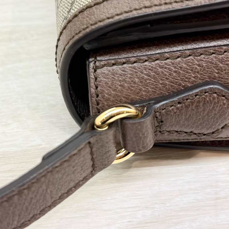 GUCCI 原花Ophidia系列GG小號肩背包 601044-12