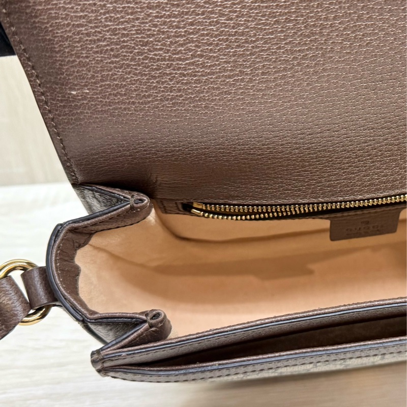 GUCCI 原花Ophidia系列GG小號肩背包 601044-16