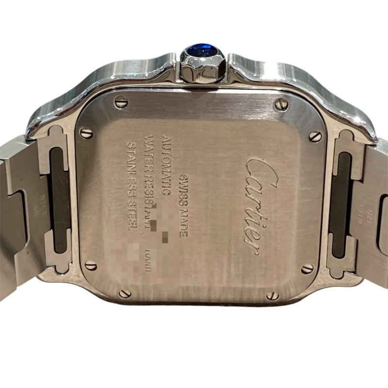 CARTIER 卡地亞 SANTOS WATCH MM 山度士 WSSA0029 自動機械錶-4