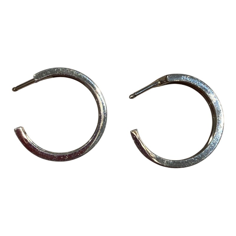 CARTIER 卡地亞 LOVE HOOP 耳環 18K白金-3