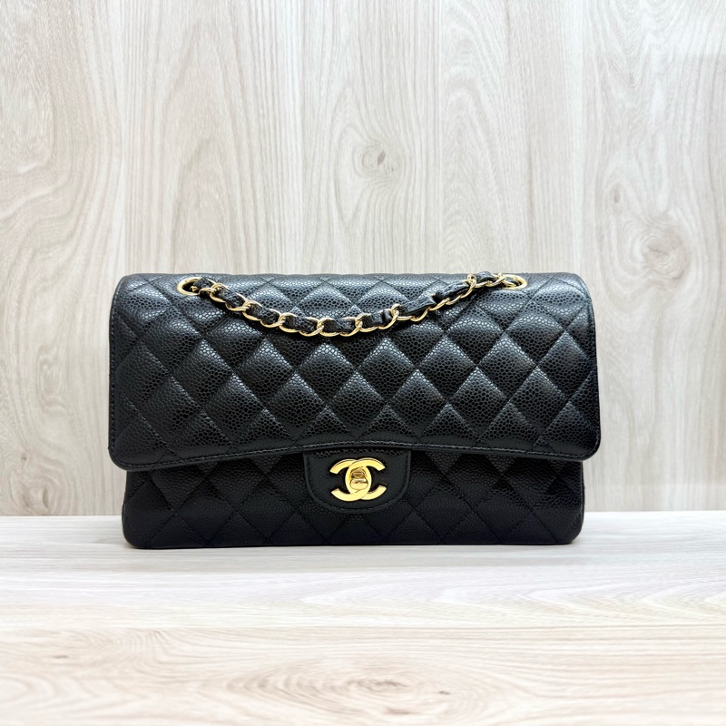 Chanel黑金荔枝皮CF25/A01112-1
