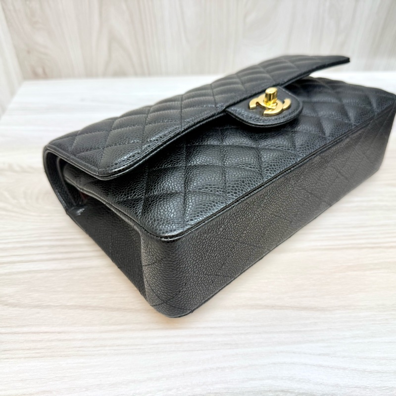 Chanel黑金荔枝皮CF25/A01112-7