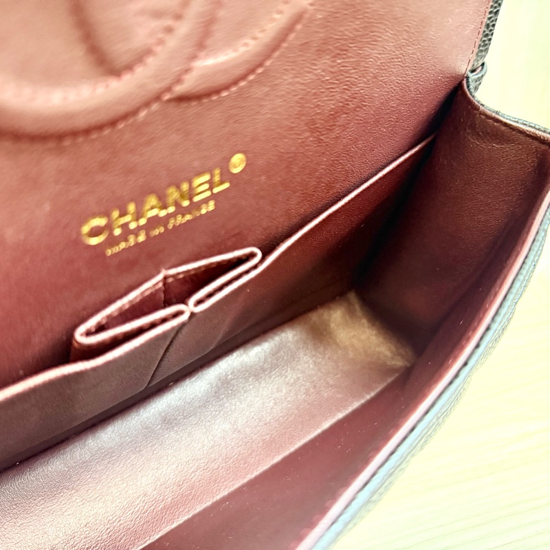 Chanel黑金荔枝皮CF25/A01112-17