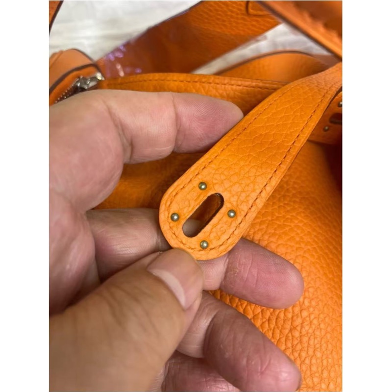 爱马仕 Lindy 34 爱马仕橙 Togo/Clemence 皮-4