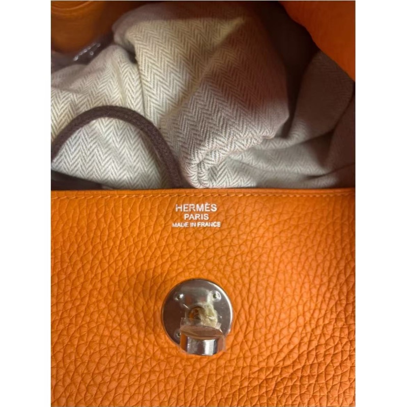 爱马仕 Lindy 34 爱马仕橙 Togo/Clemence 皮-6