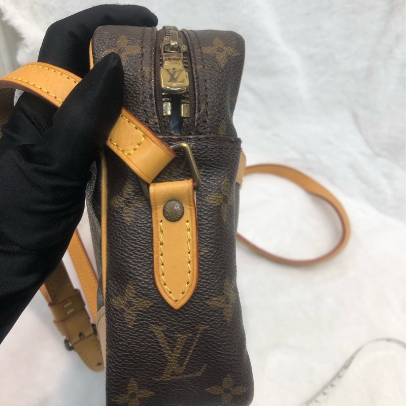 LV 中古老花單肩相機包 XC282-3