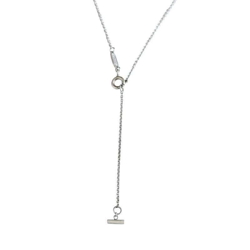 TIFFANY & CO. Tiffany T Smile 微笑 純銀 頸鏈-5