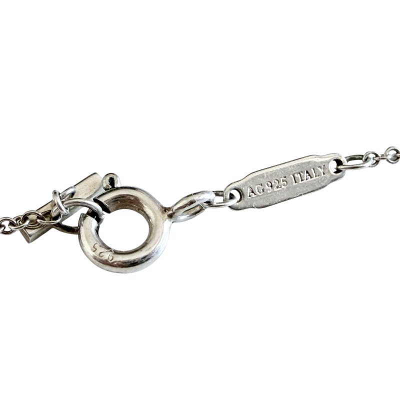 TIFFANY & CO. Tiffany T Smile 微笑 純銀 頸鏈-8