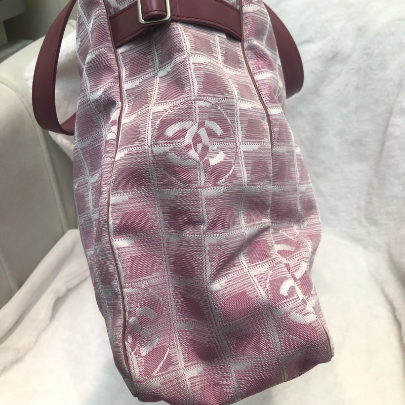 Chanel 玫瑰紅冰格 XB566-3