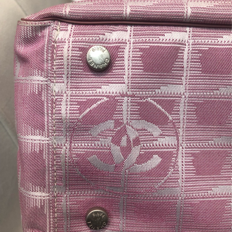 Chanel 玫瑰紅冰格 XB566-9