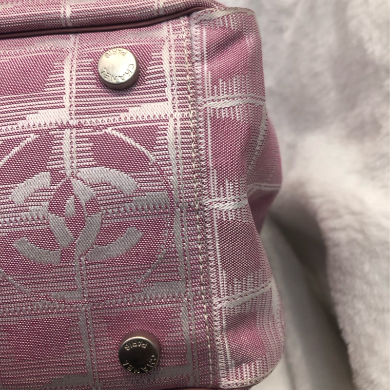 Chanel 玫瑰紅冰格 XB566-10