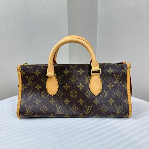 路易威登/Louis Vuitton Popincourt 老花棕色手提包29.5x12x14cm