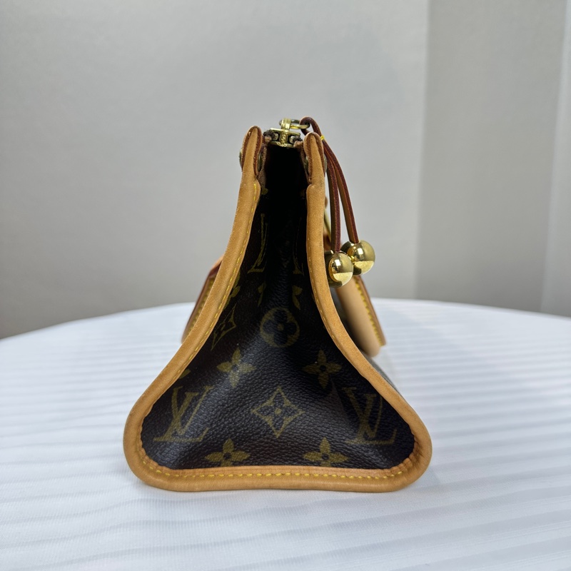 路易威登/Louis Vuitton Popincourt 老花棕色手提包29.5x12x14cm-5