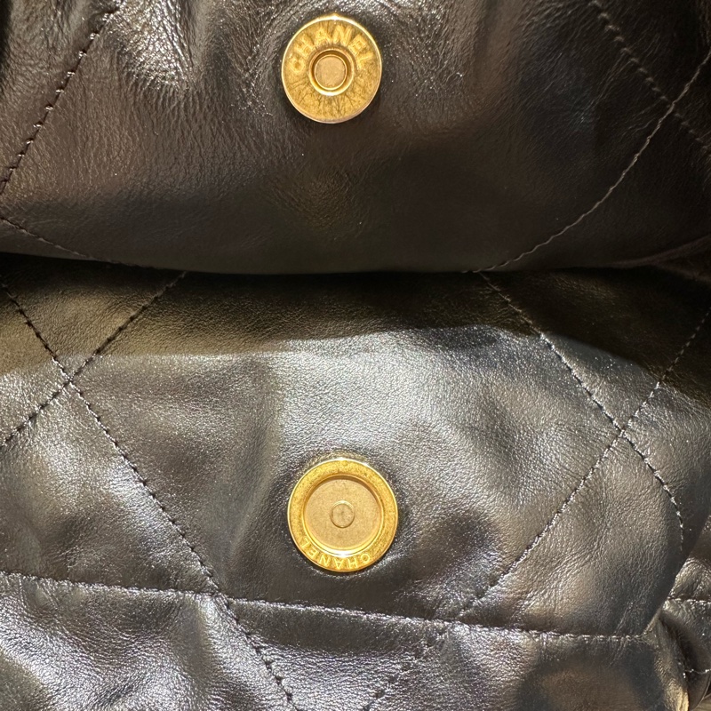 Chanel 22 bag /黑金小號-4
