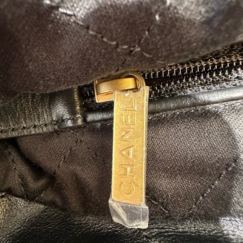 Chanel 22 bag /黑金小號-6