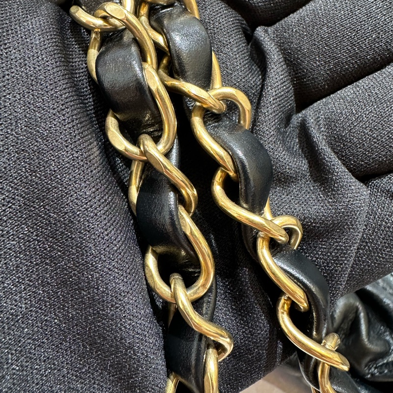 Chanel 22 bag /黑金小號-14