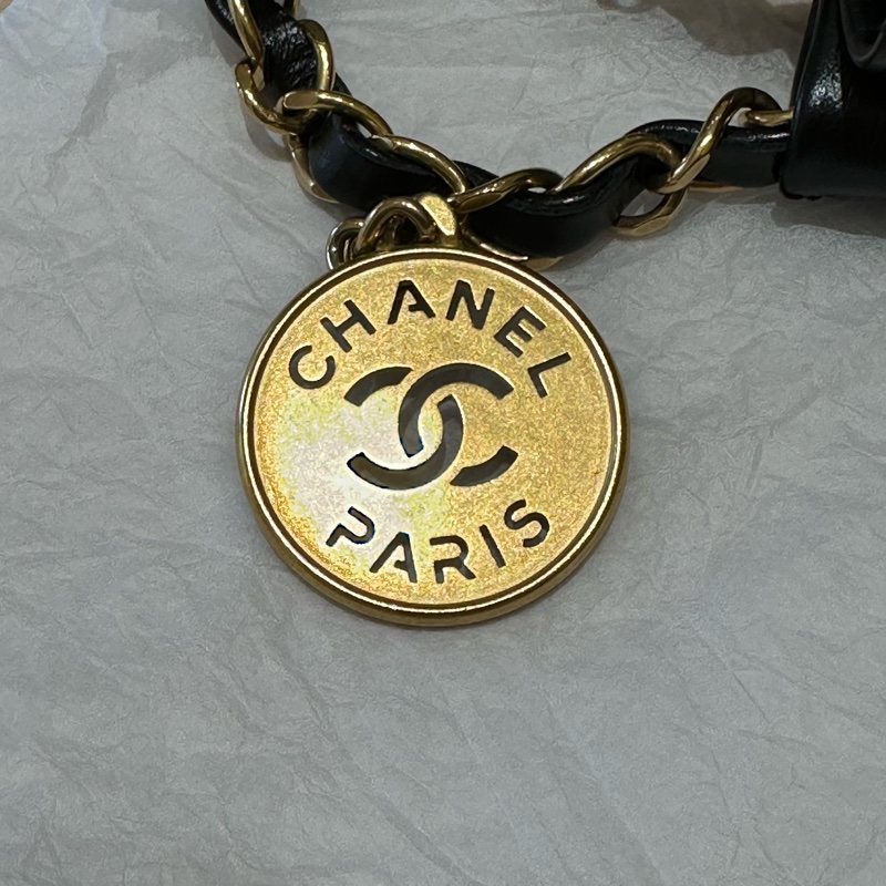 Chanel 22 bag /黑金小號-15