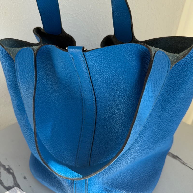 Hermes picotin26藍色菜籃子🧺-1