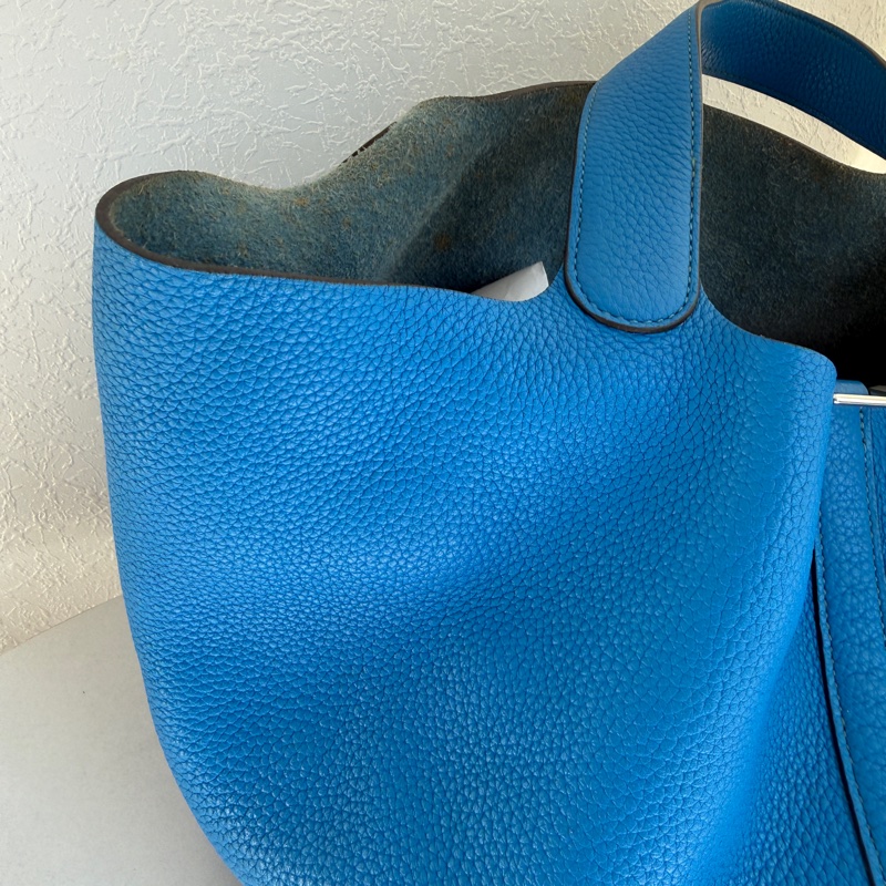 Hermes picotin26藍色菜籃子🧺-6