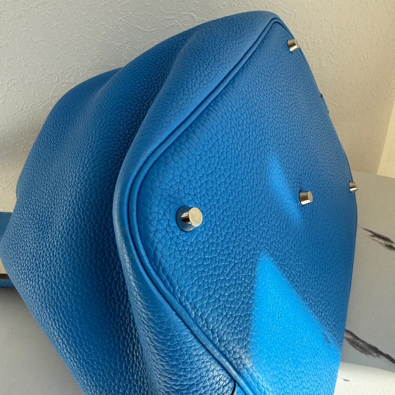 Hermes picotin26藍色菜籃子🧺-9