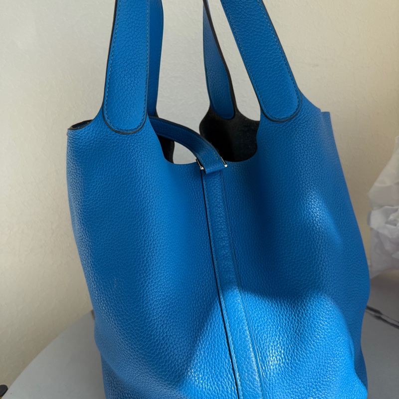 Hermes picotin26藍色菜籃子🧺-10