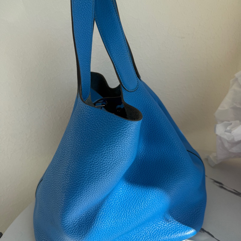 Hermes picotin26藍色菜籃子🧺-11