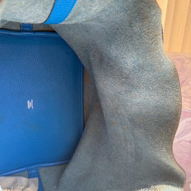 Hermes picotin26藍色菜籃子🧺-14