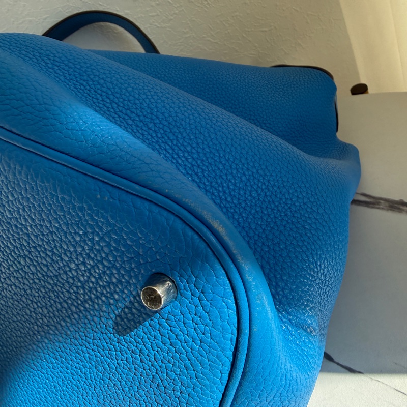 Hermes picotin26藍色菜籃子🧺-19