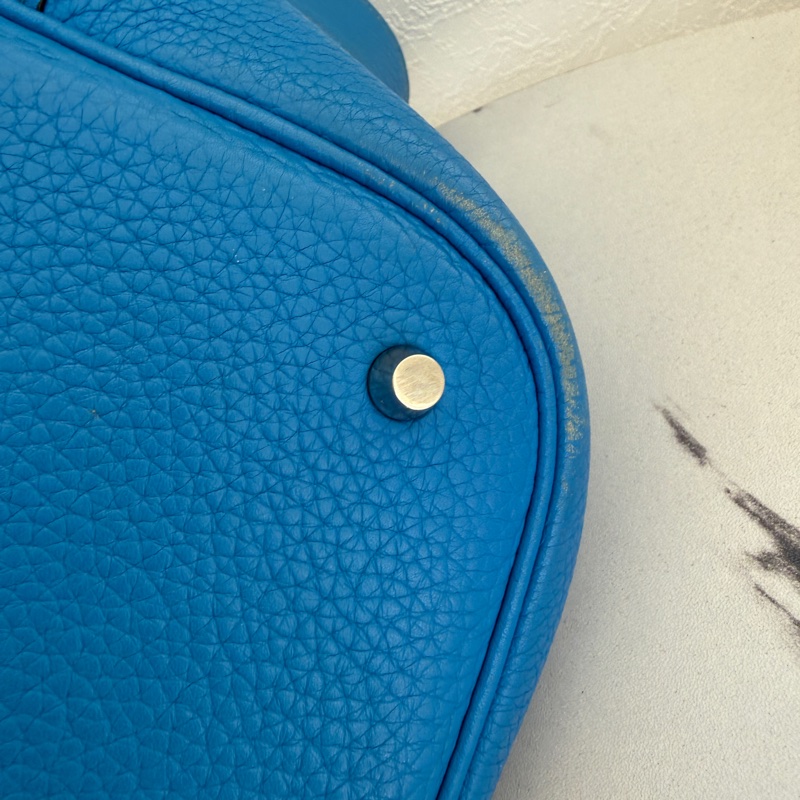 Hermes picotin26藍色菜籃子🧺-21