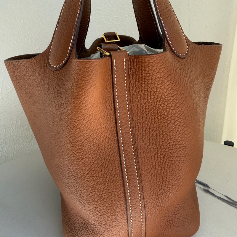 Hermes picotin18金棕金菜籃子🧺-2