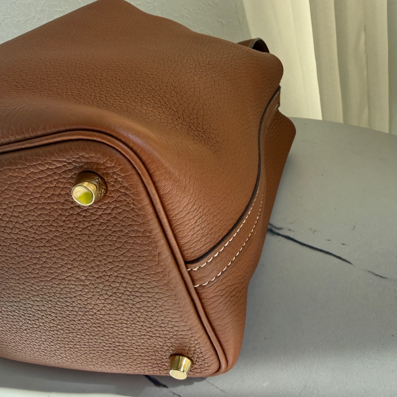 Hermes picotin18金棕金菜籃子🧺-7
