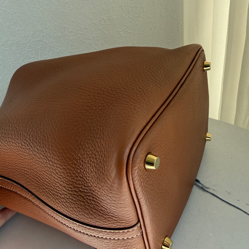 Hermes picotin18金棕金菜籃子🧺-8