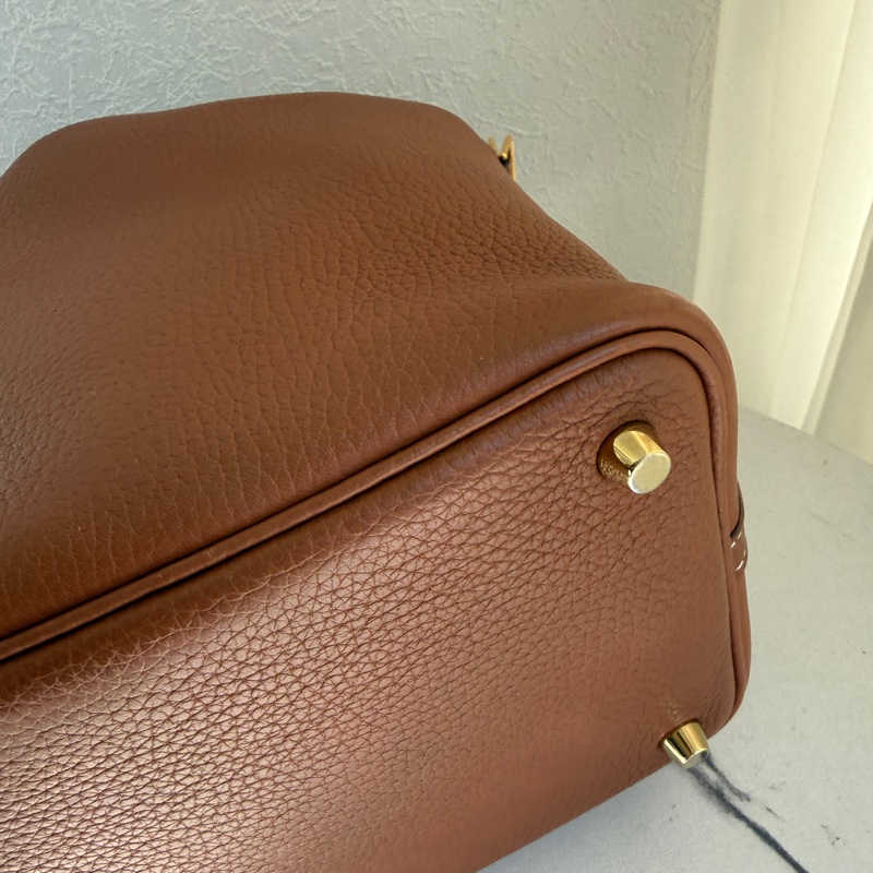 Hermes picotin18金棕金菜籃子🧺-9