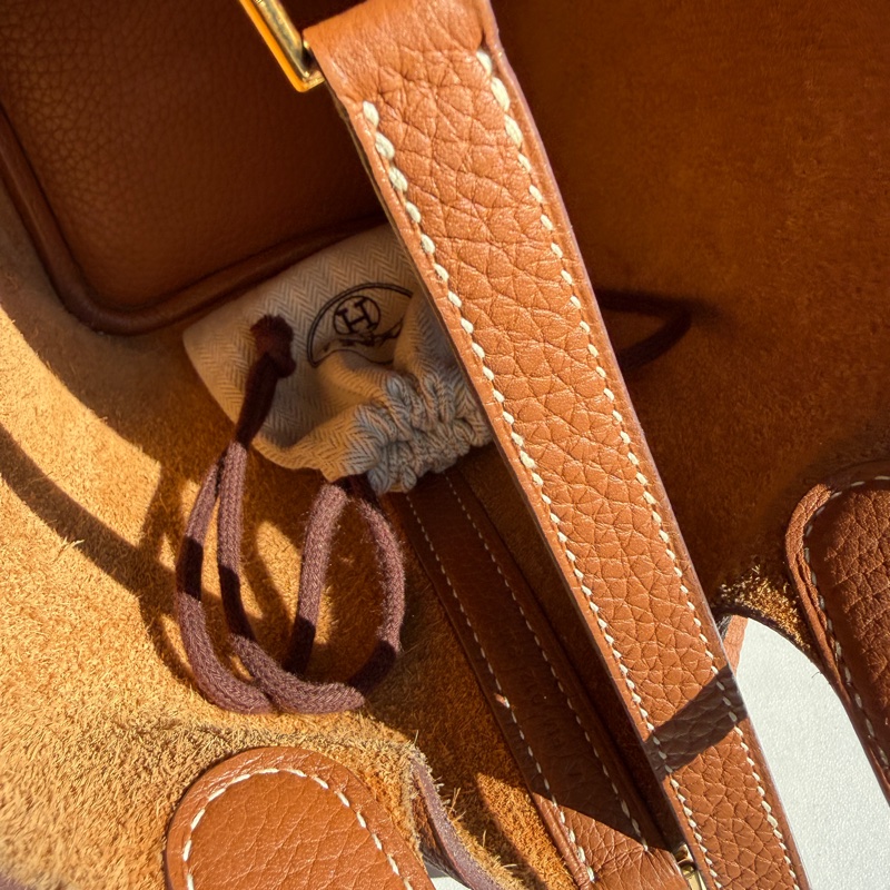 Hermes picotin18金棕金菜籃子🧺-11