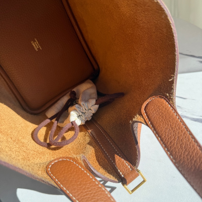 Hermes picotin18金棕金菜籃子🧺-16