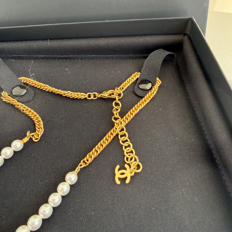 Chanel 牛仔愛心項鍊❤️💕🩷-4