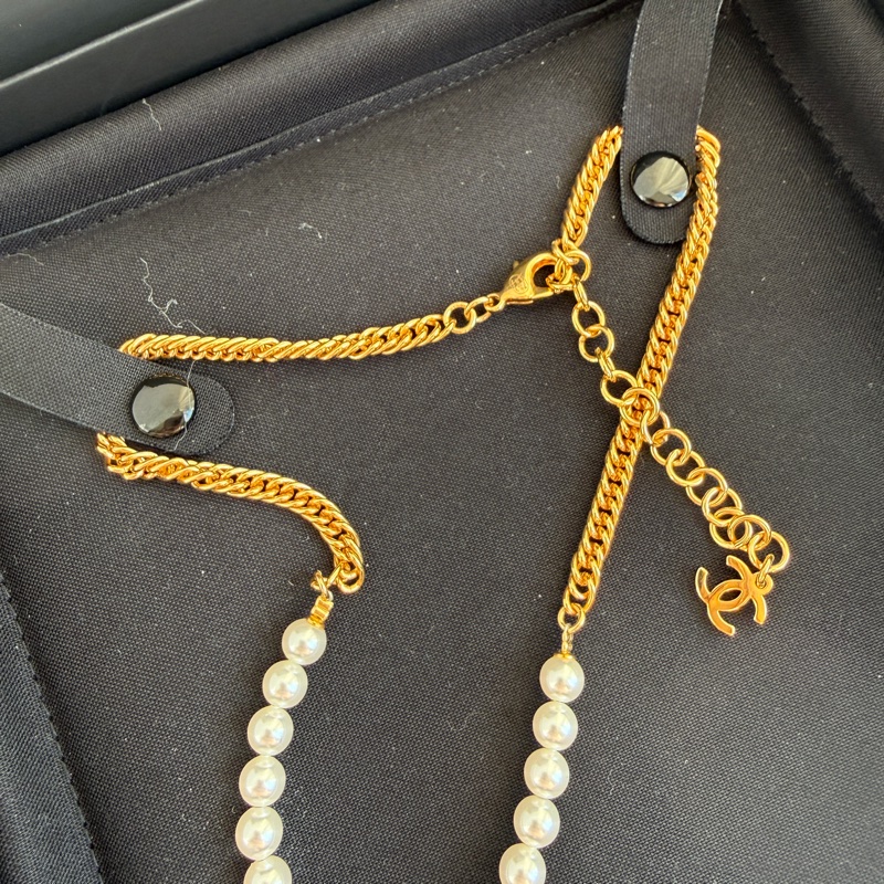 Chanel 牛仔愛心項鍊❤️💕🩷-5