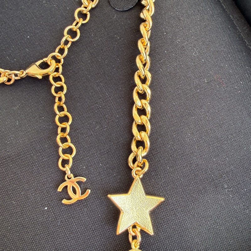 Chanel 星星💫珍珠項鍊 好好看-2