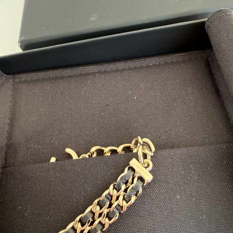 Chanel 皮穿鏈手鏈 很好看 很像手錶-3