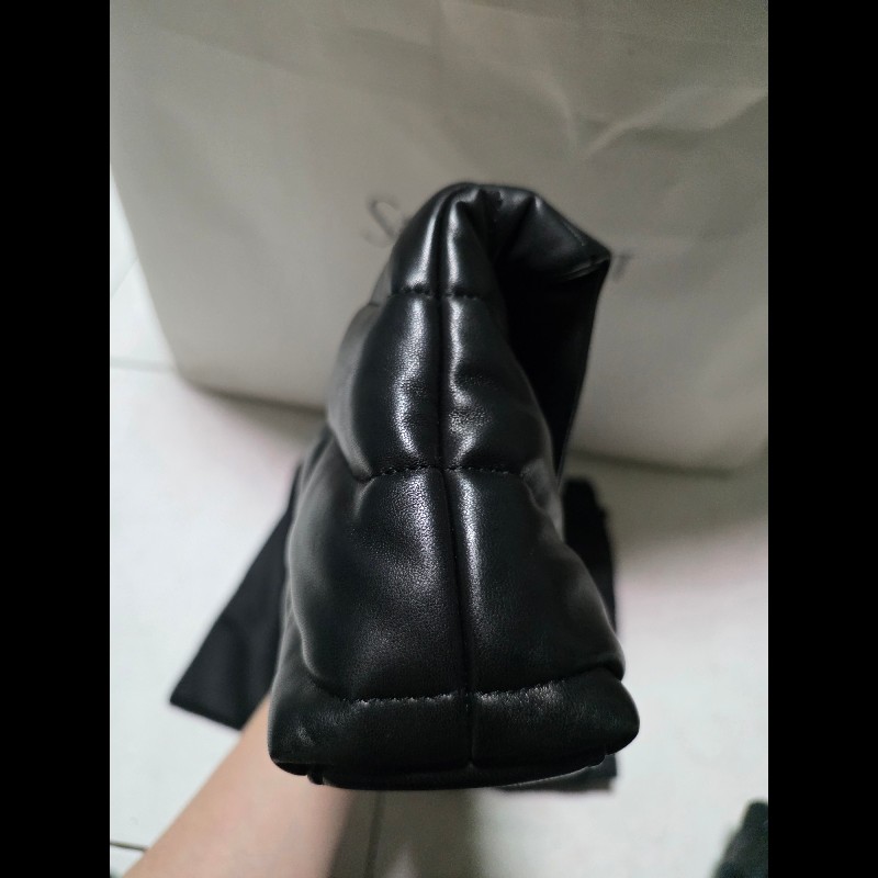 Saint Laurent Puffer mini黑色 鏈帶包-3