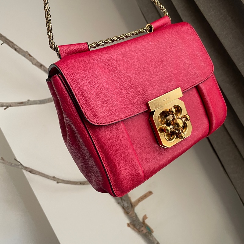 🧣新年快樂🧣Chloe 豆腐包/小方胖/小包/方胖子/蓋包/馬鞍🍄正品🍄況優🍄肩背/側背/斜背🍄不廢小包-2