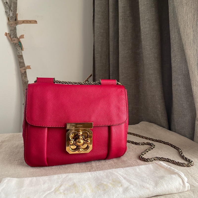 🧣新年快樂🧣Chloe 豆腐包/小方胖/小包/方胖子/蓋包/馬鞍🍄正品🍄況優🍄肩背/側背/斜背🍄不廢小包-8
