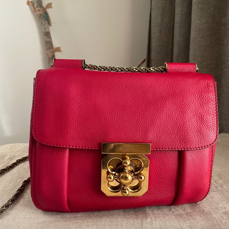 🧣新年快樂🧣Chloe 豆腐包/小方胖/小包/方胖子/蓋包/馬鞍🍄正品🍄況優🍄肩背/側背/斜背🍄不廢小包-10