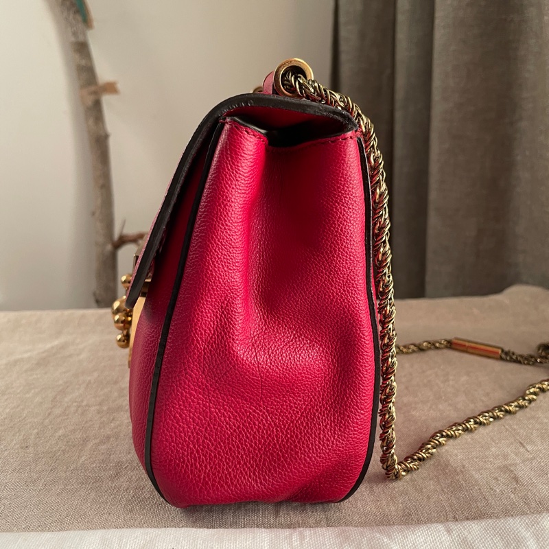 🧣新年快樂🧣Chloe 豆腐包/小方胖/小包/方胖子/蓋包/馬鞍🍄正品🍄況優🍄肩背/側背/斜背🍄不廢小包-14